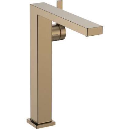 Hansgrohe Tecturis E, páková umývadlová batéria 240 Fine CoolStart EcoSmart+ bez odtokovej garnitúry, kartáčovaný bronz, HAN-73072140