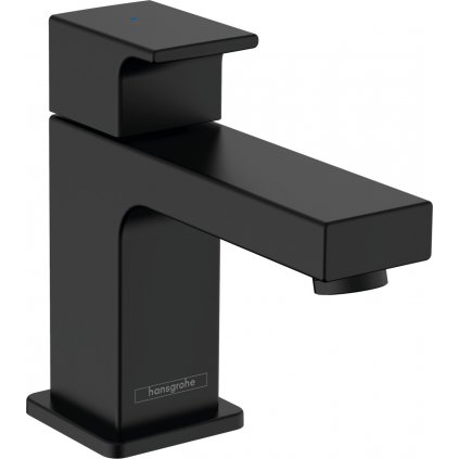 Hansgrohe Vernis Shape, stojánkový ventil 70 pre studenú vodu bez odtokovej súpravy, čierna matná, HAN-71592670