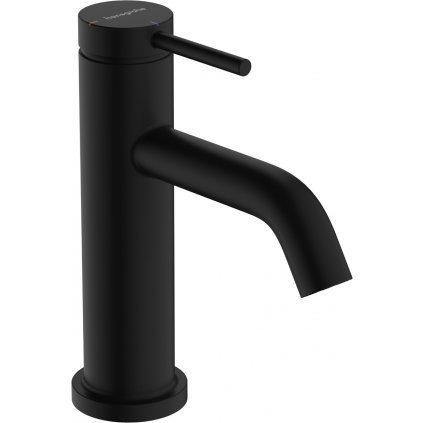 Hansgrohe Tecturis S, páková umývadlová batéria 80 CoolStart EcoSmart+ s odtokovou súpravou, čierna matná, HAN-73302670