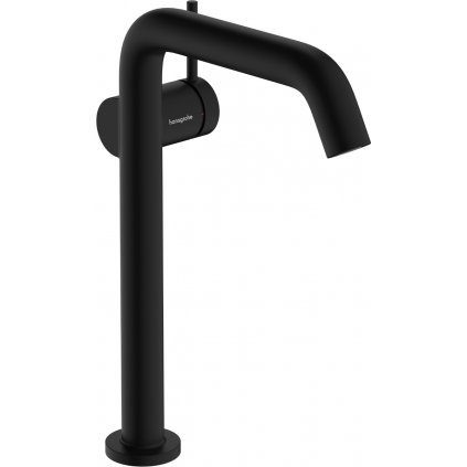 Hansgrohe Tecturis S, páková batéria pre umývadlovú misu 240 Fine CoolStart EcoSmart+ s odtokovou súpravou, čierna matná, HAN-73370670