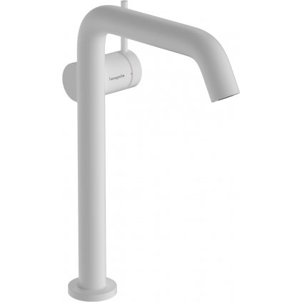 Hansgrohe Tecturis S, páková batéria pre umývadlovú misu 240 Fine CoolStart EcoSmart+ bez odtokovej súpravy, biela matná, HAN-73372700