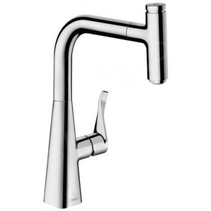 Hansgrohe M71, drezová batéria M7115-H240 s výsuvnou spŕškou, sBOX, chrómová, HAN-73802000