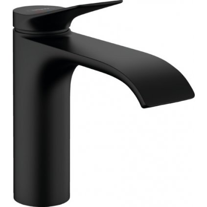 Hansgrohe Vivenis, páková umývadlová batéria 110 CoolStart bez odtokovej súpravy, čierna matná, HAN-75024670