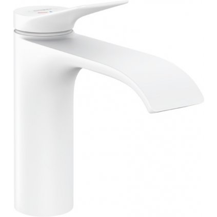 Hansgrohe Vivenis, páková umývadlová batéria 110 CoolStart bez odtokovej súpravy, biela matná, HAN-75024700
