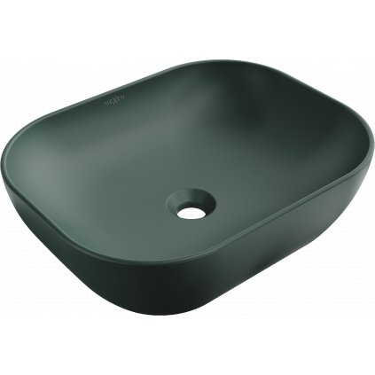 Mexen ROSA umývadlo, 50x40 cm, tmavo-zelená, 21095047