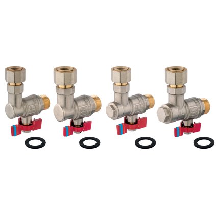 Novaservis, Sada kulových kohoutů pro připojení kotle, ZK2F1520