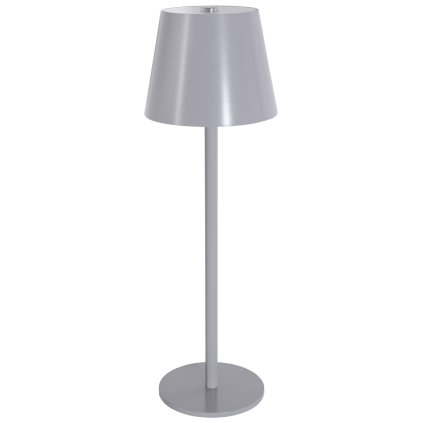 Toolight, dotyková LED nočná stolná lampa 5W, 3 farby svetla, USB napájanie, APP1369-T GREY, šedá, OSW-08631