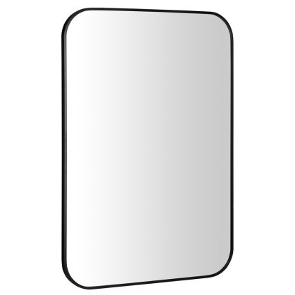 Sapho, AROWANA zrkadlo v ráme 60x80cm, čierna mat, AWB0600