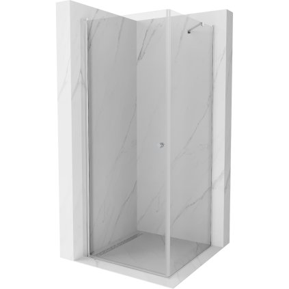 Mexen Pretoria sprchovací kút 80x80cm, 6mm sklo, chrómový profil-číre sklo, 852-080-080-01-00