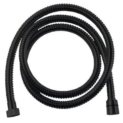 Sapho, POWERFLEX metal shower hose, 150cm, čierna matná, FLEX150B