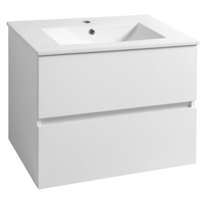 Aqualine, PANEDA umývadlová skrinka 69,5x55x45,2cm, biela, PN270