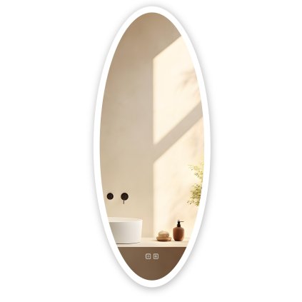 Rea Oval, LED zrkadlo 50x120cm WWA, HOM-06502