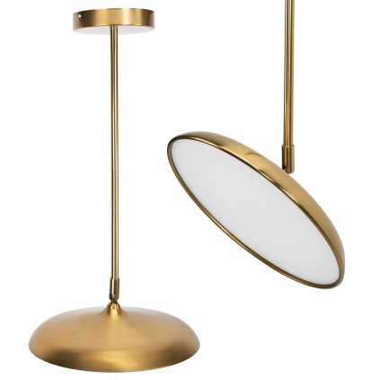 Toolight, LED stropné svietidlo APP1281-CP Gold, zlatá lesklá, OSW-05183