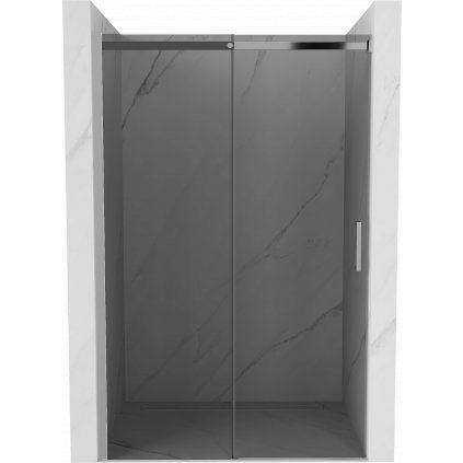 Mexen OMEGA posuvné sprchové dvere do otvoru 140 cm, šedé, 825-140-000-01-40