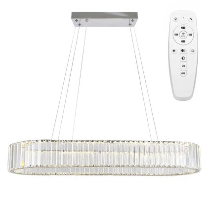 Toolight, LED stropné svietidlo, 32W, APP1547-CP, chrómová, OSW-05476