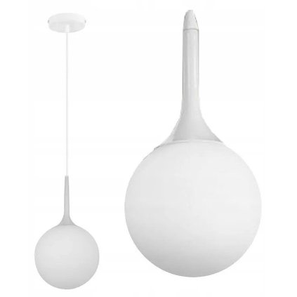 Toolight Cary, závesné svietidlo 1xE27, JDL-17, biela, OSW-00033