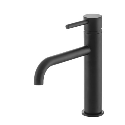 Gamma Roy, umývadlová batéria h-220, čierna matná, GMA-BRYU-BK
