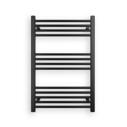Erga Puerto, vykurovacie teleso 900x600 mm, 437W, čierna matná, ERG-LAV-GRZE-BK-6090