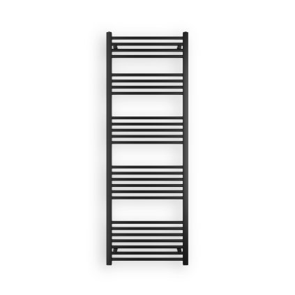 Erga Puerto, vykurovacie teleso 1700x600 mm, 820W, čierna matná, ERG-LAV-GRZE-BK-60170