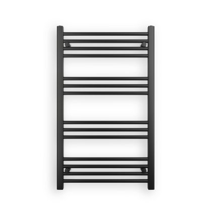 Erga Puerto, vykurovacie teleso 1000x600 mm, 487W, čierna matná, ERG-LAV-GRZE-BK-60100