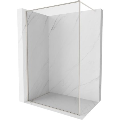 Mexen Kioto-XF, sprchová zástena s rámom 100 x 202 cm, 10mm číre sklo, oceľový profil, 800-100-104-97-00-X