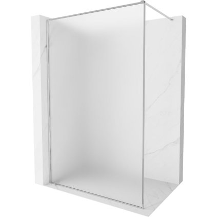 Mexen Kioto-XF, sprchová zástena s rámom 120 x 202 cm, 10mm sklo námraza, chrómový profil, 800-120-104-01-30-X