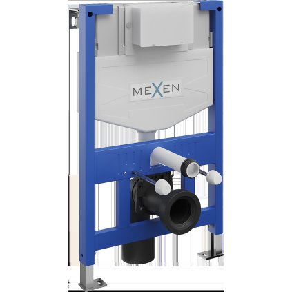 Mexen FENIX XS - Sadrokartónový modul na závesné WC, Nízky rám 82 cm s tlacidlom zpredu, 60800