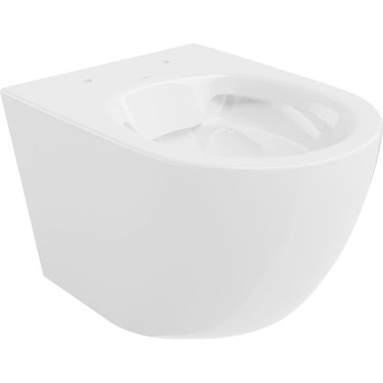 Mexen LENA Rimless, závesná wc misa 48 x 36 cm, biela, 3322XX00