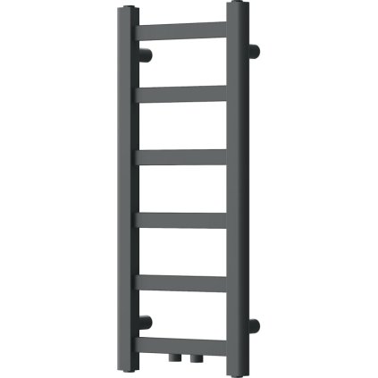 Mexen Bolt, vykurovacie teleso 700 x 300 mm, 141 W, spodné a stredové, antracitová, W126-0700-300-00-66