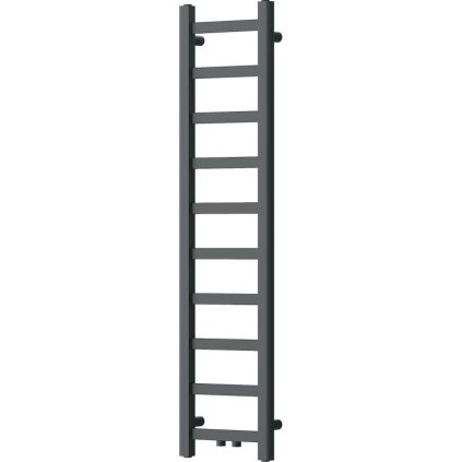 Mexen Bolt, vykurovacie teleso 1200 x 300 mm, 240 W, spodné a stredové, antracitová, W126-1200-300-00-66