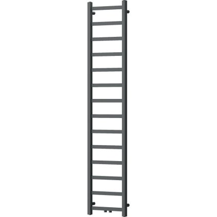Mexen Bolt, vykurovacie teleso 1800 x 400 mm, 406 W, spodné a stredové, antracitová, W126-1800-400-00-66