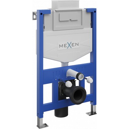 Mexen FENIX XS - Sadrokartónový modul na závesné WC, Nízky rám 82 cm s tlacidlom zhora, 60850
