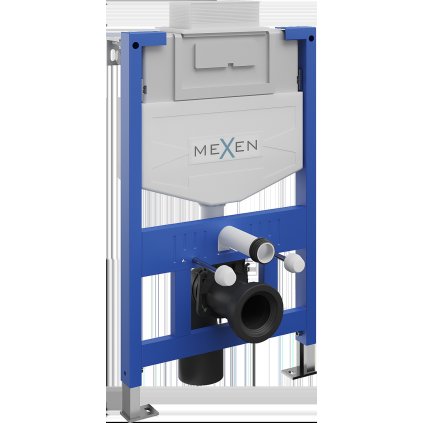 Mexen FENIX XS - Sadrokartónový modul na závesné WC, Nízky rám 82 cm s tlacidlom zhora, 60850