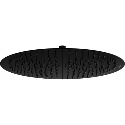 Mexen sprchová nerezová hlavica Round 40 cm, čierna, 79240-70