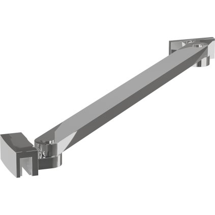 Mexen UNI, šikmá vzpera 35 cm, chrómová, 830-09-01