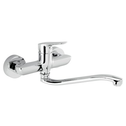 Novaservis, Dřezová umyvadlová baterie 150 mm Metalia 54 ECO, chrom, 54070-0E