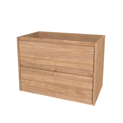 Mereo, Mereo Opto, kúpeľňová skrinka 81 cm, Multidecor, Light Select Walnut, MER-CN991SLSW1