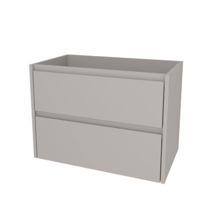 Mereo, Mereo Opto, kúpeľňová skrinka 81 cm, Multidecor, Arktická sivá, MER-CN991SARS1