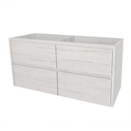 Mereo Opto, kúpeľňová skrinka 121 cm, Multidecor, Pino Aurélio, MER-CN993SPINO