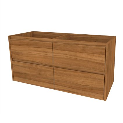 Mereo Opto, kúpeľňová skrinka 121 cm, Multidecor, Orech Dijon prírodný, MER-CN993SODP1