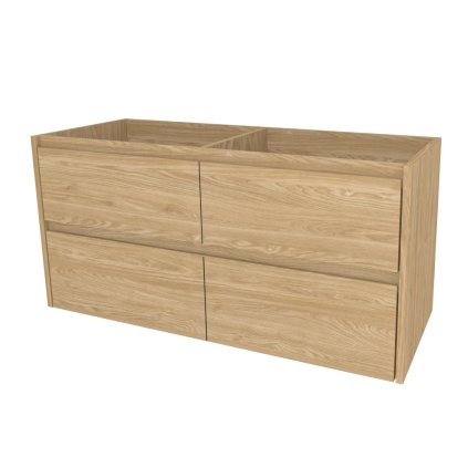 Mereo Opto, kúpeľňová skrinka 121 cm, Multidecor, Dub olejovaný, MER-CN993SDUO1