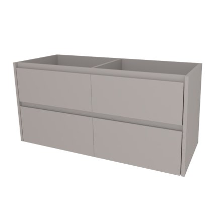 Mereo Opto, kúpeľňová skrinka 121 cm, Multidecor, Arktická sivá, MER-CN993SARS1