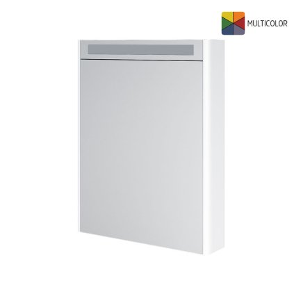 Mereo, Mereo Siena, kúpeľňová galérka 64 cm, zrkadlová skrinka, multicolor - RAL lesk, MER-CN495GAzzzzL