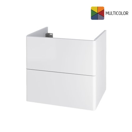 Mereo, Mereo Siena, kúpeľňová skrinka 60 cm, multicolor - RAL lesk, MER-CN490SzzzzL