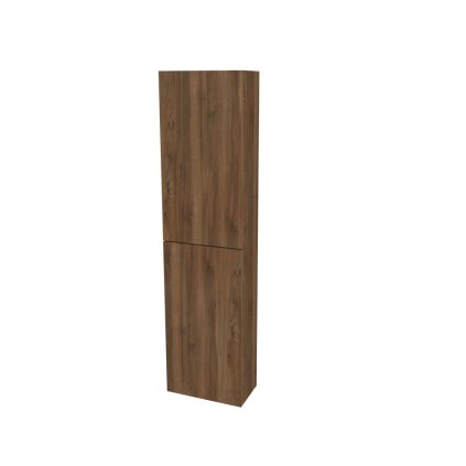 Mereo, Mereo Aira, kúpeľňová skrinka 170 cm vysoká, ľavé otváranie, Multidecor, Orech Pacifik tabákový, MER-CN794LNOPT2