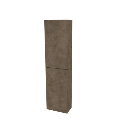Mereo, Mereo Aira, kúpeľňová skrinka 170 cm vysoká, ľavé otváranie, Multidecor, Betón Chicago tmavosivý, MER-CN794LNBCS2