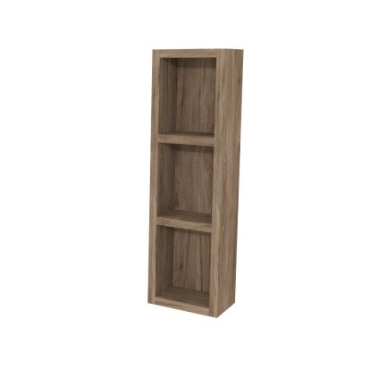 Mereo Aira, kúpeľňová skrinka 20 cm, horná, policová, Multidecor, Dark Rockford Hic, MER-CN796SDRH1