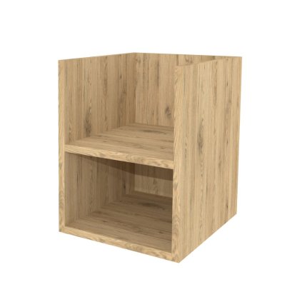 Mereo, Mereo Aira, kúpeľňová skrinka 40 cm, spodná, Multidecor, Dub San remo sand, MER-CN795SDSAN