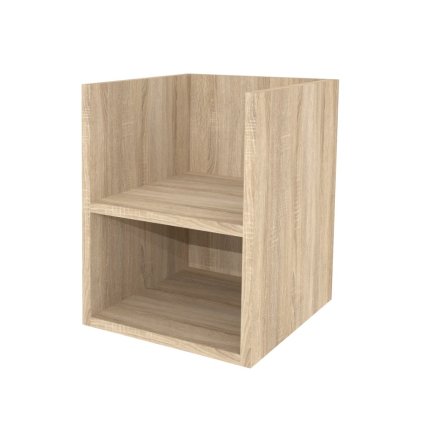 Mereo Aira, kúpeľňová skrinka 40 cm, spodná, Multidecor, Dub Bardolino, MER-CN795SDBAR