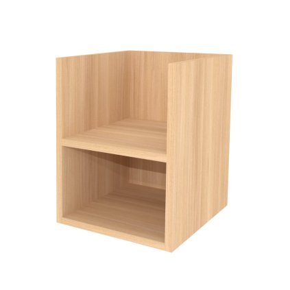 Mereo Aira, kúpeľňová skrinka 40 cm, spodná, Multidecor, Dub Sand Barbera, MER-CN795SDSB1